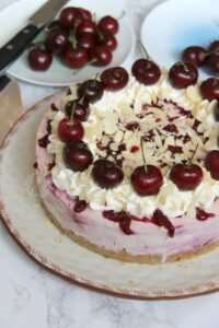 Cherry Bakewell Cheesecake