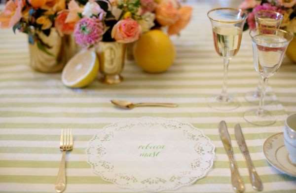 Citrus Bridal Shower