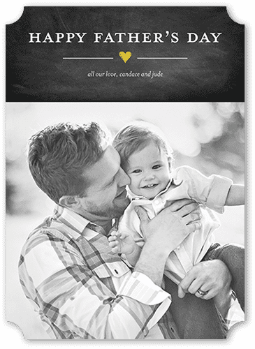 father's day card from shutterfly with father and son