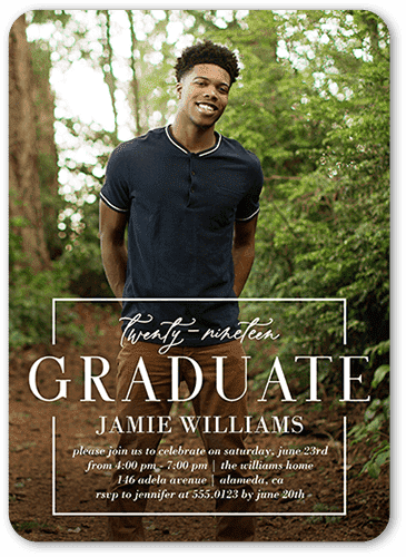 graduation invitation wording sample