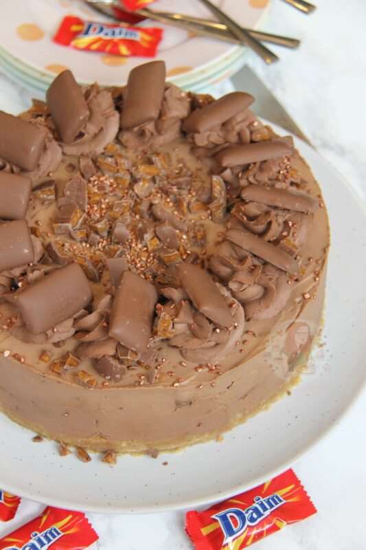 No Nke Daim Bar Cheesecake