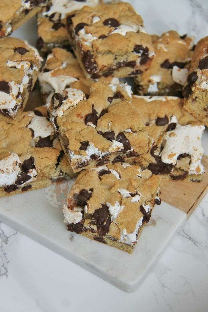 Smores Cookie Bars