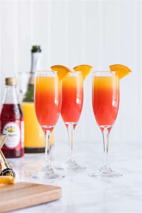 Công thức rượu tequila Sunrise mimosa