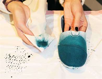 DIY Ombre Keds