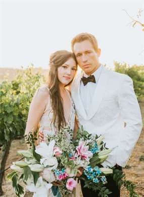 Winery Garden Wedding Inspiration