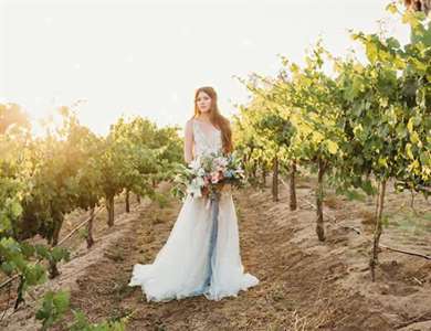 Winery Garden Wedding Inspiration