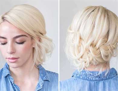 Cách làm tóc: Bện bím tóc Updo