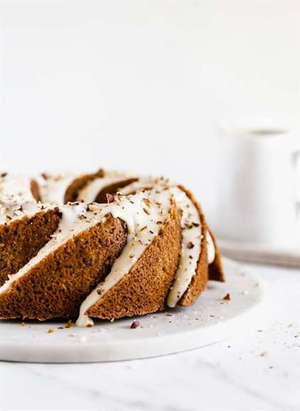 Hazelnut Chai Spice Bundt Cake Recipe