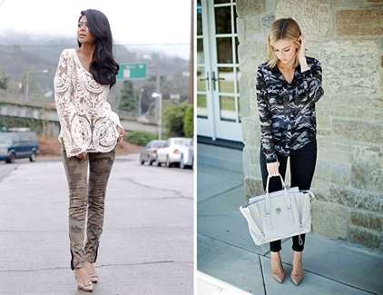 Camo Print for Fall Fashion - Blog Phong cách