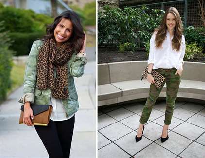 Camo Print for Fall Fashion - Blog Phong cách