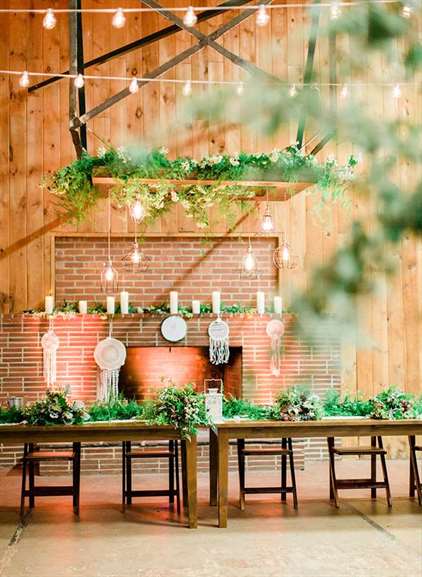 Boho Camp Wedding by the Lake