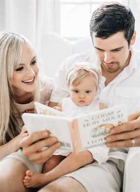   Baby Girl's Blush and White Nursery 