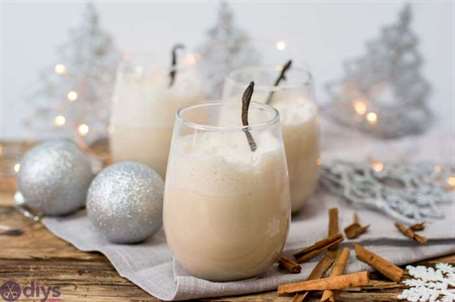 Eggnog with rum and ginger classic christmas desserts 
