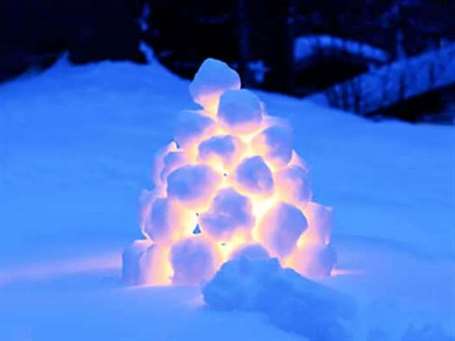 Quả cầu tuyết Thụy Điển đèn lồng sân Giáng sinh