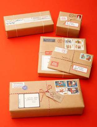 Christmas Wrapping Ideas - Parcels 