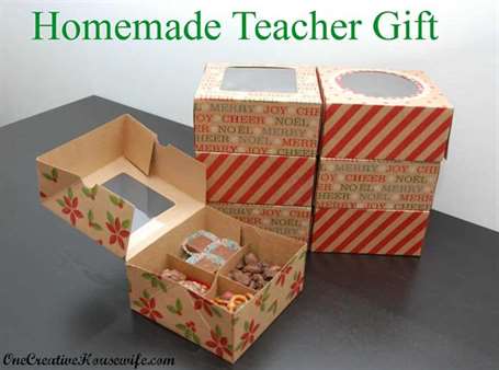Hộp quà tự làm - Quà tặng Giáng sinh cho giáo viên