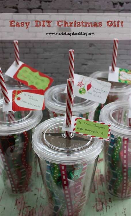 Reusable Cup DIY Gift Pack - Teacher Christmas Gifts