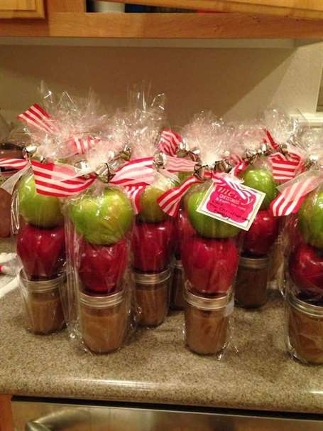 DIY Caramel Apple Kits - Quà tặng Giáng sinh cho Giáo viên Tự làm