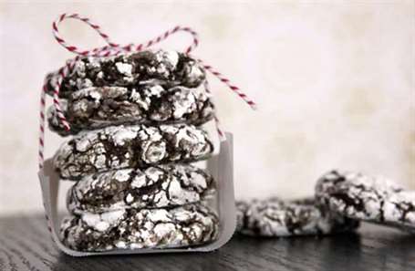 Double Chocolate Crinkle Cookies - Christmas Cookies Bạn sẽ muốn
