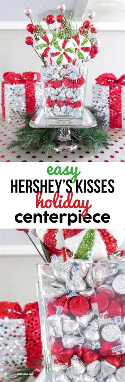 Hershey Kisses - Trang trí bàn tiệc Giáng sinh