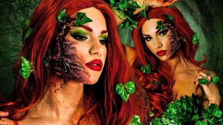 Poison ivy sexy halloween trang phục 