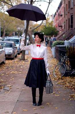 Mary Poppins Easy Halloween Costume