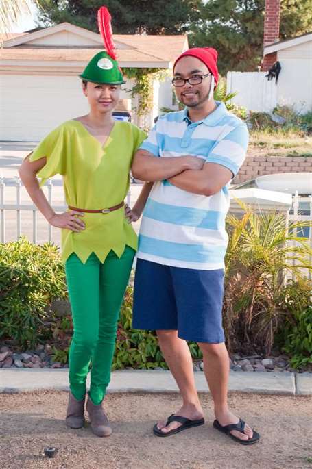 Bộ đôi Trang phục Halloween - Peter Pan và Mr. Smee