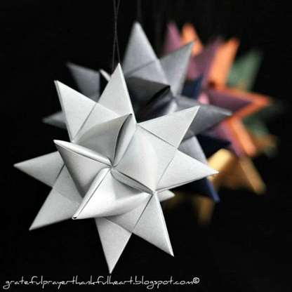 Christmas Paper Crafts - German Stars