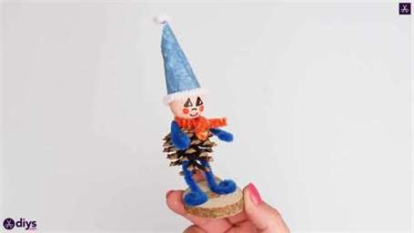 Đồ trang trí giáng sinh đồng quê quả thông gnome