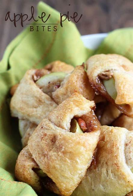 Apple Pie Bites - Món khai vị Giáng sinh dễ dàng