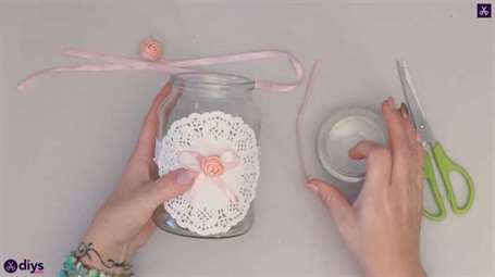 Mason jar centerpiece cho đám cưới step4f