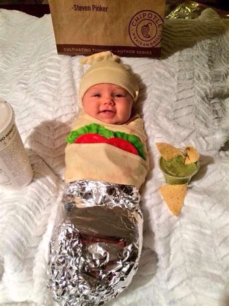 Trang phục Burrito Baby