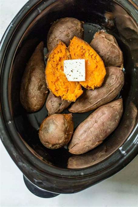 Crockpot khoai lang công thức dễ dàng tạ ơn