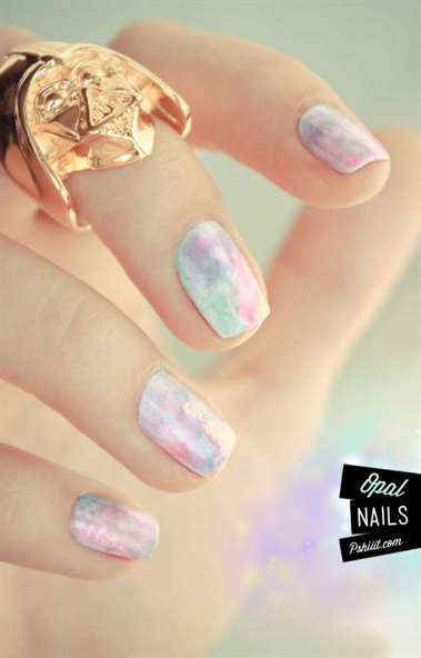 Opal Nail Art