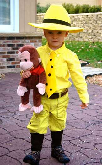 Curious George Halloween Costume for Boys