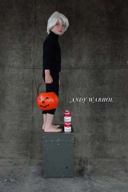 Andy Warhol Trang phục Halloween cho bé trai