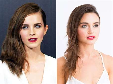 Làm tóc trên thảm đỏ tự làm emma watson