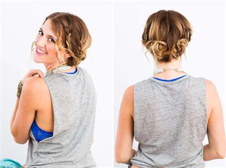 Funky updo tự làm