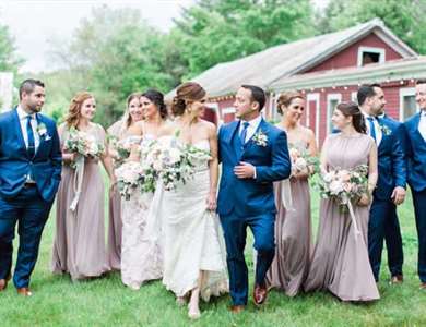 Pastel Barn Wedding