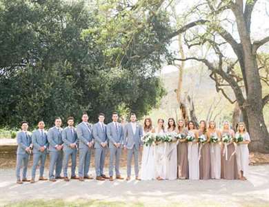 Natural Al Fresco Wedding