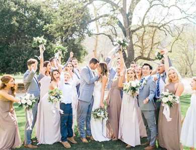 Natural Al Fresco Wedding