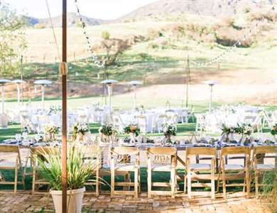 Natural Al Fresco Wedding