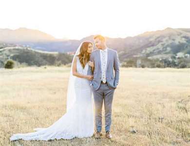 Natural Al Fresco Wedding