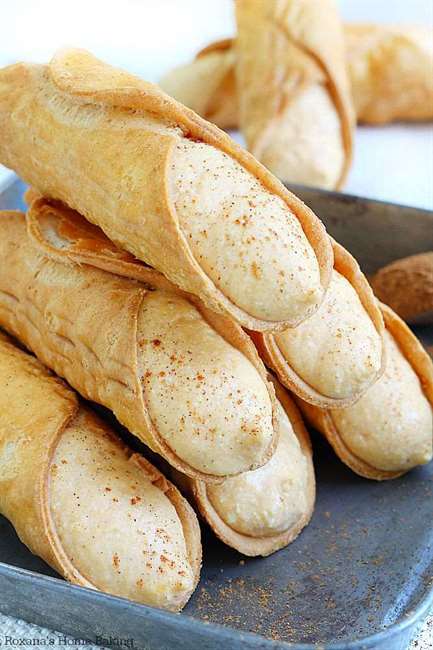 Pumpkin Cannoli - Món tráng miệng ngon nhất trong Lễ Tạ ơn