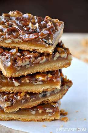 Pecan Bars - Món tráng miệng dễ dàng cho Lễ Tạ ơn