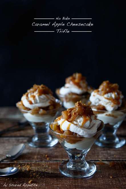 Caramel Apple Cheesecake Trifle - Món tráng miệng dễ dàng cho Lễ Tạ ơn