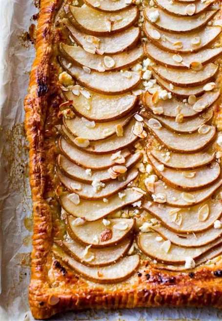 Honey Pear Tart - Công thức món tráng miệng Lễ Tạ ơn