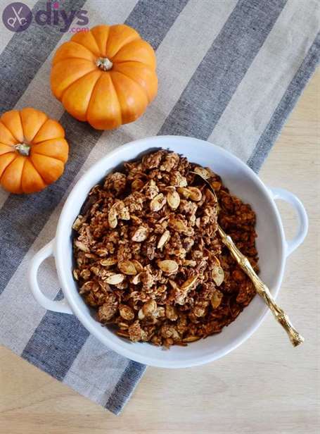 Pumpkin spice granola thanksgiving appetizer ideas