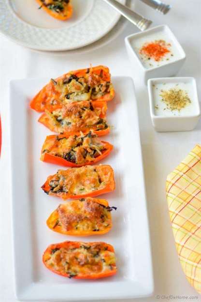 Stuffed Peppers Healthy Thanksgiving Appetizers