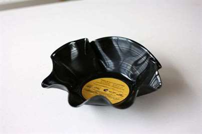 Vinyl Record Bowl - Quà tặng Giáng sinh tự làm cho chồng